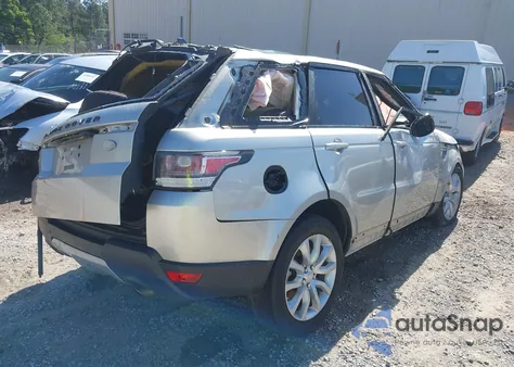 2016 Land Rover Range Rover Sport Hse from USA, damaged, VIN SALWR2PF8GA657485